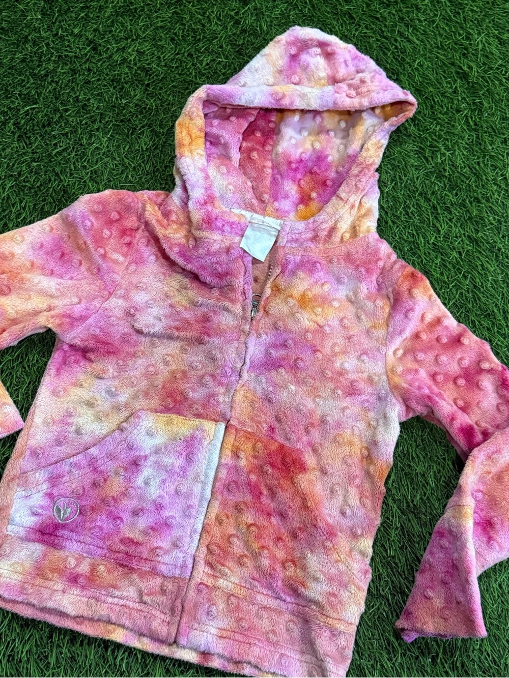 LimeApple Bubble Fleece Zip Up